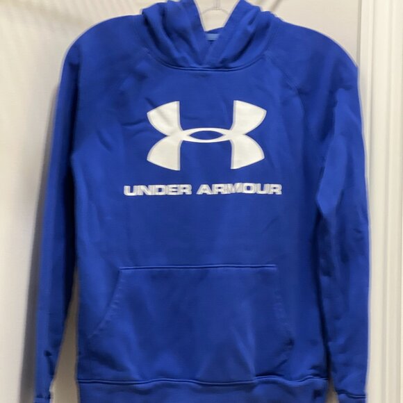 Under Armour Boy's Fleece Hoodie - Picture 1 of 4